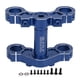thumbnail image 1 of 1/4 Electric Motorcycle Triple Tree Clamp Front Shock Absorber Aluminum Triple Clamp Set for Losi Promoto MX Blue, 1 of 4