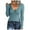 Blue2, variant on Womens Long Sleeve Tops Low Cut V Neck Shirt Ribbed Knit Slim Fit Top Henley T Shirts Scoop Neck Ribbed Knit Shirts Tee Womens Clothing Cheap