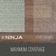 thumbnail image 2 of Alfombra Gripper Ninja para suelos de madera, 240 x 330 cm, 2 of 7