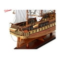 thumbnail image 3 of Old Modern Handicrafts T012F2 Ultimate USS Constitution Combo of Model Ship & Classic Hat, 3 of 10