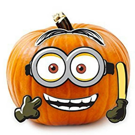 Despicable Me 'Minion' Halloween Pumpkin Decorating Kit (5pc) - Walmart.com