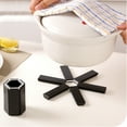 thumbnail image 4 of Creative Foldable Heat Insulation Pad Portable Non-Slip Insulating Compact Design Expandable Tabletop Pot, 4 of 8
