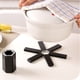 thumbnail image 4 of Almohadilla aislante térmica plegable • Pack de 3 • Agarrador antideslizante de ABS • Diseño compacto para fácil almacenamiento • Protector de mesa de 7,48 pulgadas, 4 of 7