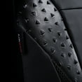 thumbnail image 6 of Flying Banner Car Seat Covers Protectors Full Set Synthetic Leather Mesh Rear benc Split Fashion Woman Sporty Femal SUV Truck Black, 6 of 8