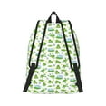 thumbnail image 2 of Honeii Frogs Jumping Print Canvas College Laptop Backpack, Durable Rucksack Travel Notebook Bag School Backpack Book Bag for Men Women-Medium, 2 of 7