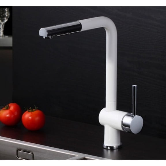 Juno Kitchen chrome sink mixer tap vanity faucet