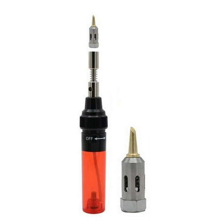 

MT-100 Cordless Refillable Gas Iso-Tip Blow Torch Soldering Iron Pen Butane Gas for Electronic PC Repair Tool