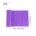thumbnail image 2 of Uxcell Crepe Paper Roll Crepe Paper Streamer 8.2ft Long 5.9 Inch Wide, Dark Purple, 2 of 5