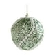 thumbnail image 2 of Bolas navideñas verdes flocadas | Juego de adornos navideños de espuma de 8 cm | Paquete de 6 adornos navideños para el hogar y fiestas, 2 of 5