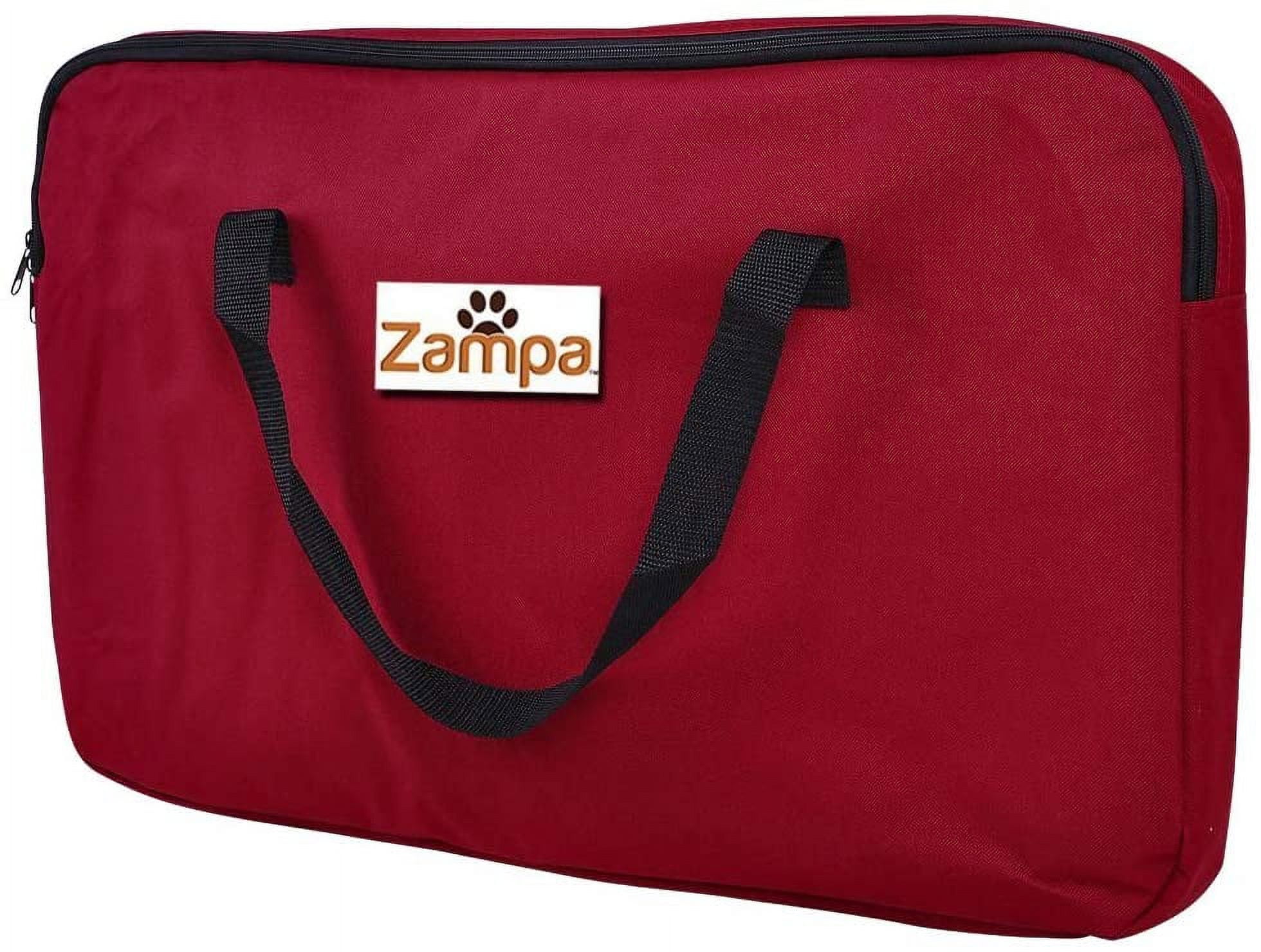 Zampa Portable Foldable Pet Playpen with Carrying Case For Large Dogs and Small Puppies, Water resistant