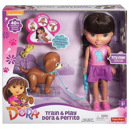 Fisher-Price Nickelodeon Dora and Friends Train and Play Dora and
