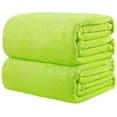 thumbnail image 1 of 50x70CM Mini Super Soft Warm Solid Warm Micro Plush Fleece Blanket Rug Sofa, 1 of 2