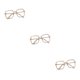 thumbnail image 1 of Jumpingount Los ojos con gafas antiluz azul dicen adiós a la fatiga visual digital Gafas antiluz azul blanco transparente Type1 NO1, 1 of 6