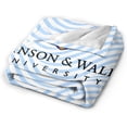 thumbnail image 2 of Johnson & Wales University Logo Fleece Blanket, Very Soft Microfiber Flannel Blanket for Couch Warm and Cozy for All Seasons, 2 of 8