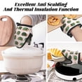 thumbnail image 7 of Pofeuu Cute Armadillo Print Thickened Mini Silicone Oven Mitts Heat Resistant, Rubber Oven Mitt Gloves, Finger Pinch Grips, Pot Holder, Silicone Potholder, 7 of 7