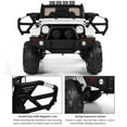 thumbnail image 6 of Gymax Electric 12V Kids Ride-on Car Truck Parent Control with 2.4 GHZ Remote Control White, 6 of 10