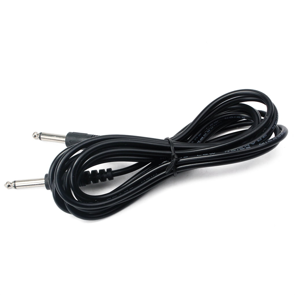 Linyer Electric Guitar Amplifier Cables Replacement Portable Guitars Amp 90 Degree Copper Core