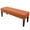 Orange M, variant on Stretch Dining Bench Cover, Removable Washable Bench Slipcover for Rectangular Benches Bar Stools and Chairs, Seat Cushion Protector for Kitchen Bedroom Hotel Banquet, Stretch Seat Cover, Orange M
