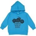 thumbnail image 2 of Inktastic Crawl Walk Ride Motorcycle Toddler Hoodie, 2 of 4