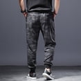 thumbnail image 3 of OmicGot Men's Big Smith Hickory Stripe Bib Overall, 3 of 4