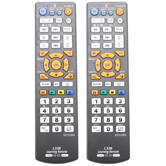 2X Universal Smart Remote Control Controller with Learning Function for TV SAT CBL