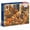 Autumn Harvest, variant on AIDUOTEK Fall Puzzles for Adults 500 Pieces, Sunflowers Baskets Teacups