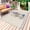 Beige, variant on Spring Easter Outdoor Rug 4x6 Ft - Reversible Patio Rug Outdoor Camping Rugs, Bunny Botanical Flowers Leaves Purple Check Indoor Outdoor Area Rugs, Non-Slip Outdoor Carpet Runner for Deck/Porch