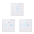 thumbnail image 2 of WiFi Smart Touch-Switch Wall Switch Light EU Standard Touch-Screen Switch Crystal Glass Panel LED Lamp Switches, 2 of 8