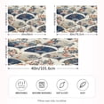 thumbnail image 3 of Satin Pillowcase Home Luxury Envelope Pillowcases Soft And Smooth Pattern Of Fans, 3 of 6