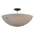 thumbnail image 4 of Meyda 145121 32 in. Cypola with Uplights Inverted Pendant, Oil Rubbed Bronze & White Alabaster, 4 of 5