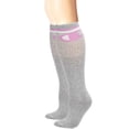 thumbnail image 5 of Champion Women's 2-Pack Big C Logo Knee High Socks Venetian Purple/Oxford Gray, 5 of 5