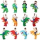 thumbnail image 2 of Dinosaurio de Halloween Día del Niño Dinosaurio Ropa inflable Muñeca Ropa Montando Tiranosaurio Montando Ropa inflable, 2 of 6