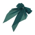 thumbnail image 5 of Unique Bargains 1 Pc Bow Ribbon French Barrette Hair Clips for Home Blackish Green, 5 of 5
