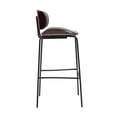 thumbnail image 4 of Set de 2 Bancos Altos para Barra con Respaldo – Estructura Metálica y Asiento Acolchado, 4 of 7