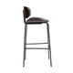 thumbnail image 4 of Set de 2 Bancos Altos para Barra con Respaldo – Estructura Metálica y Asiento Acolchado, 4 of 7