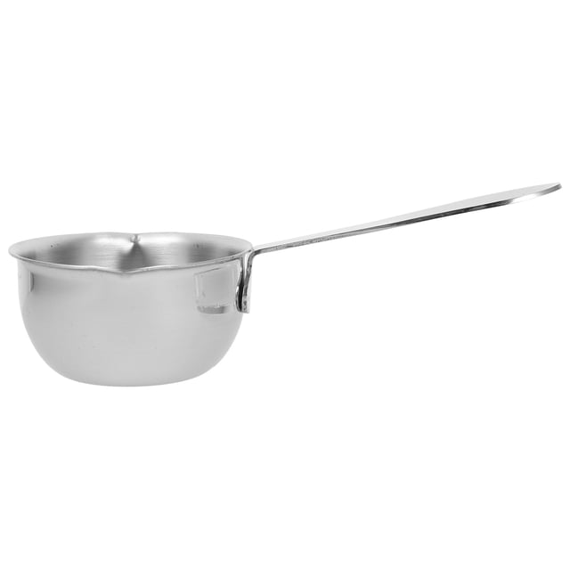 GOOHOCHY Olla para aceite, olla para derretir mantequilla, calentador de mantequilla de acero inoxidable, olla pequeña, suministros de cocina