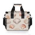 thumbnail image 7 of FORMRS Insulated Cooler Bag 24 Cans Capacity Soft Leakproof Lunch Box with Side Pockets, Purple Seashell, 7 of 7