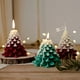 thumbnail image 2 of Milky whiteChristmas Candle Christmas Tree Shape Mood Melt FragranceMilky white, 2 of 5