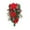 B, variant on ICQOVD Sunflower Beaded Wreath Artificial Independence Day Door Hanging Decoration Festive Holiday Home Decor 15.75*15.75IN