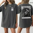 thumbnail image 5 of Funny Skeleton Mom Shirt - "Motherhood Rocks Me" Graphic Tee, Oversized Vintage Halloween T-Shirt for Cool Moms, 5 of 7
