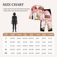 thumbnail image 4 of Vsdgher Coffee Gnome (1) Pajamas Set Long Sleeve Sleepwear Womens Button Down Nightwear Pj Sets-Small, 4 of 7