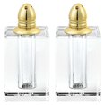 thumbnail image 2 of HomeRoots 376094 Handcrafted Optical Crystal & Gold Large Size Salt & Pepper Shakers, 2 of 2