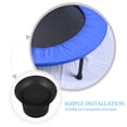 thumbnail image 4 of Miangastore 4pcs Rubber Feet Round Chair Rubber Leg Caps Mini Trampoline Cover Small Trampoline Covers Trampoline Rubber Covers Trampoline Parts Trampoline Caps For Poles, 4 of 8