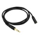 thumbnail image 2 of 2x 1,5 M Negro PVC 6,35 Mm a 3,5 Mm Conector de Cable de Audio Macho Hembra 2 piezas, 2 of 8