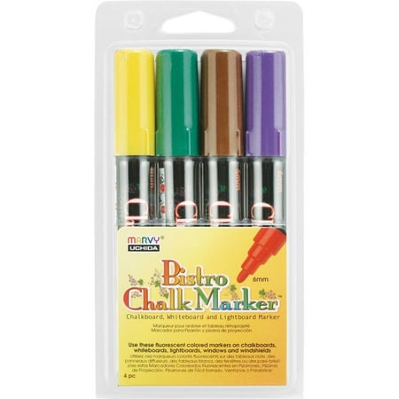 UPC: 0028617481500 | Marvy Chalkboard and Lightboard 4-Color Set D