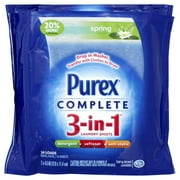 Purex 3-in-1 Laundry Sheets Refill, Spring Oasis, 24 ct