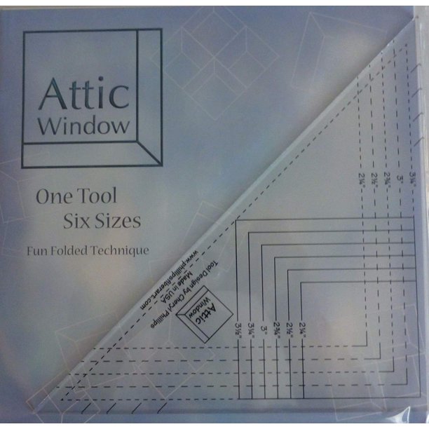 Attic Window Tool, quilt ruler By Attic Windows Tool