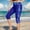 Multicolor#01, variant on Women's Long Swim Shorts Swimming Board Shorts High Waisted Tummy Control Capri Legging