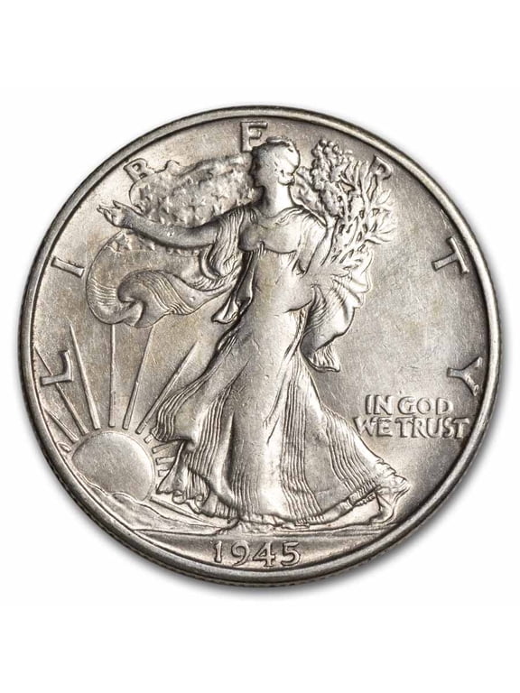 1945-S Walking Liberty Half Dollar XF