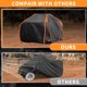 thumbnail image 4 of Cubierta para ATV para Can-am OUTLANDER MAX XT DPS/XT-P Impermeable 4 Ruedas Cubierta Cuadrada Protección Almacenamiento Sol Lluvia 210D-PU Negra 240x122x135cm/94.5x48x53.2in, 4 of 6